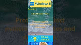 Windows 11 SmartScreen Filter Windows11 Windows11Features paddyMaddy [upl. by Etnaled]