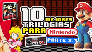 TOP 10 trilogías para la NES Parte 33 [upl. by Adniles373]