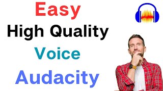 Easy high quality voice ACX Quality in Audacity [upl. by Dnalel]