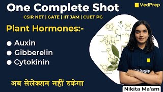 Plant Physiology  Plant hormones  CSIR NET  GATE  IIT JAM  CUET PG  VedPrep Biology Academy [upl. by Dredi550]