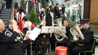 The Salvation Army Barking Band Play at Marks and Sparks Stratford [upl. by Ominoreg]