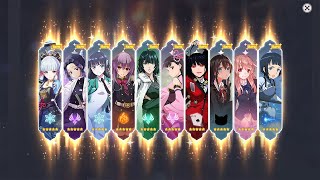 Ayaka and other same Characters VA Saori Hayami  Gacha Animation Fan edit [upl. by Alexia181]