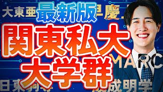 【最新】早慶MARCHの序列は？関東私大の大学群を全解説 [upl. by Ahcmis116]