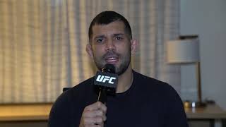 quotVou colocar o jiujítsu para funcionarquot  Rodolfo Vieira  UFC 258 [upl. by Ylerebmik]