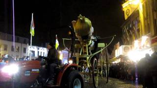 Volksfeest Aalst Carnaval Unesco  Reuzen [upl. by Anawait]