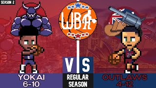 WBA Season 2 Game 18  Tokyo Yokai 610  Sydney Outlaws 412 [upl. by Monagan]