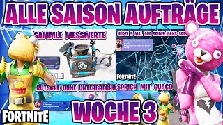 Wie Schließt ihr Alle Saison Aufträge ab  Fortnite  Woche 3  Saison aufträge Chapter 3 Deutsch [upl. by Asta]