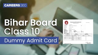 BSEB Matric Dummy Admit Card 2024 Released Know How to Download  BSEB 10th Admit Card [upl. by Ahsiena]