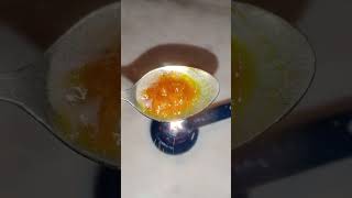 Pyodine Kanadex N CreamNeomycin Cream Hot Spoon Experiment firespoon spoon science ytshorts [upl. by Aelsel807]