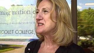 Elizabeth Burmaster President of Nicolet College Rhinelander WI [upl. by Enivid]