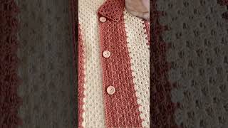 Nuevo Camisa Unisex crochet tutorial [upl. by Lleinad747]