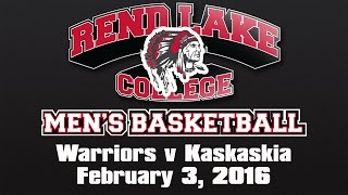 Mens Basketball RLC v Kaskaskia 232016 [upl. by Prosser]