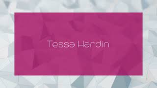 Tessa Hardin  appearance [upl. by Aamsa677]