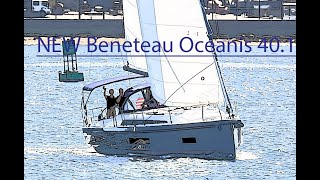 New Beneteau Oceanis 40 1 walk through [upl. by Pincas]