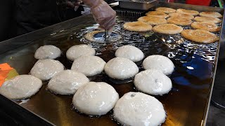 역대급 왕호떡 하루에 2000개 팔리는 호떡맛집 Korean pancake quotHotteokquot Korean street food [upl. by Maryellen]