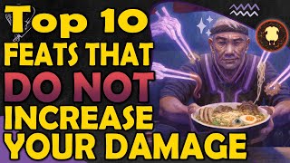 Top 10 Feats That DO NOT Increase Your Damage in DnD 5E [upl. by Oiralednac]