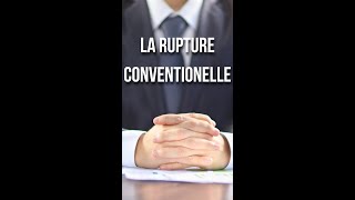 La rupture conventionnelle  Comment quitter son travail  Shorts [upl. by Nayt735]