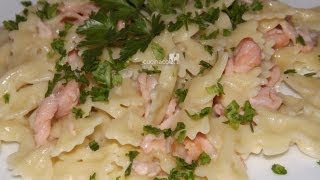 Farfalle al salmone affumicato [upl. by Timrek]