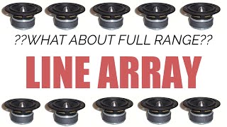 Using Full Range Drivers in a Line Array [upl. by Assiled]