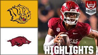 ArkansasPine Bluff Golden Lions vs Arkansas Razorbacks  Full Game Highlights  ESPN CFB [upl. by Anzovin835]