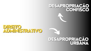 Desapropriação Urbanística e Desapropriação Confis [upl. by Mellisa]