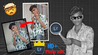 Lightroom app se HD QUALITY me photo edit kare 😲How to edit pic in Lightroom app [upl. by Hendrix]