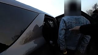 Daunte Wrights mom detained filming traffic stop [upl. by Mahgem596]