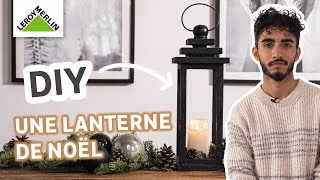 DIY lanterne de Noël 🕯🎄  Leroy Merlin [upl. by Edgard]