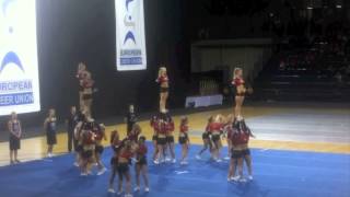 Viqueens Spirit Cheerleaders  European Championship 2013 [upl. by Asirrak]