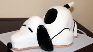 SNOOPY Cake How To [upl. by Inami]