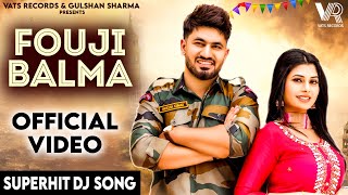 Fouji Balma Official Video Aman Jaji  Ruba Khan  Raj Mawar  New Haryanvi Songs Haryanavi 2024 [upl. by Solakcin]