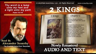 12  Book of 2 Kings  Read by Alexander Scourby  AUDIO amp TEXT  FREE on YouTube  GOD IS LOVE [upl. by Ennoval]