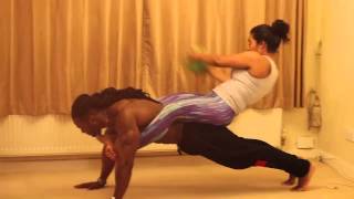 Ulisses Jr and his girlfriend Arita Belize Training ABS together RelationshipGoal  HD Video [upl. by Dash]