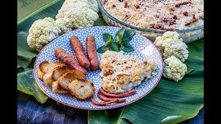 GRATIN CHOU FLEUR  ILE DE LA REUNION [upl. by Huttan899]