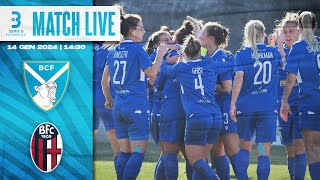 BRESCIA  BOLOGNA  13a GIORNATA SERIE B FEMMINILE [upl. by Nnaeiram]