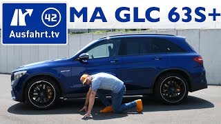 2018 MercedesAMG GLC 63S 4MATIC X253  Kaufberatung Test Review  MercedesBenz GLC [upl. by Naylor]