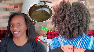 30 Days Hair Growth BEFORE amp AFTER  VERY SHOCKED Of Her Overall Results  Apply Just Once A Month [upl. by Sotsirhc]