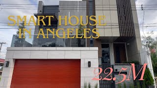 Fully Furnished Smart House In Angeles Near Clark [upl. by Kelwen]