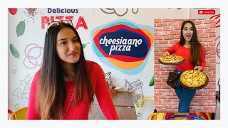 Learned how pizza is made at cheesiano pizza  Guzzlewithsneha  pizza  pizza Hyderabad [upl. by Trotta]