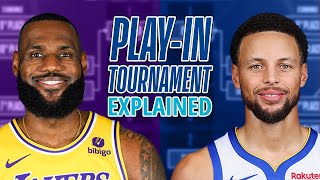 2024 NBA PlayIn Tournament EXPLAINED [upl. by Natalee]