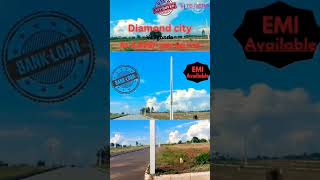 Low budget farmland Diamond City viligonda DTCP amp TS RERA approved project NH 193 to just 900meters [upl. by Carmelita]