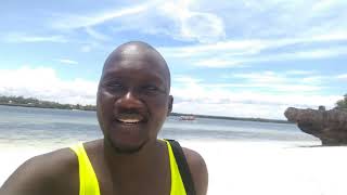 Beach Walk in Mombasa Kenya  Awesome Experience [upl. by Maryn]