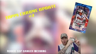 2024 Topps Chrome Update Video 2 WE GOT A ROOKIE SSP Debut Patch hunting [upl. by Anehsuc72]