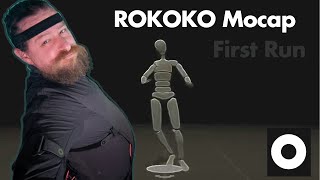 Rokoko Mocap Suit First Run [upl. by Nautna]