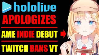 HOLOLIVE Yagoo Apologizes Talents Debut as Indies Twitch BANS VT over HIPS HOLOLIVE SANA Returns [upl. by Magbie741]