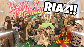 HAPPY 1ST BIRTHDAY RIAZ ALTAIR FULL SATU DEWAN [upl. by Notwen]