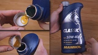 Mannol Classic 10W40 original engine oil show [upl. by Vanden]