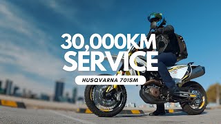 30000KM And Still Going Husqvarna 701 Supermoto [upl. by Malone]