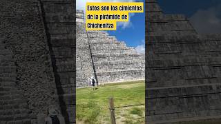 Estos son los cimientos de la pirámide de CHICHENITZA [upl. by Scottie]