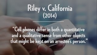 No More Warrantless Cell Searches Unless You Consent [upl. by Kcirtap]